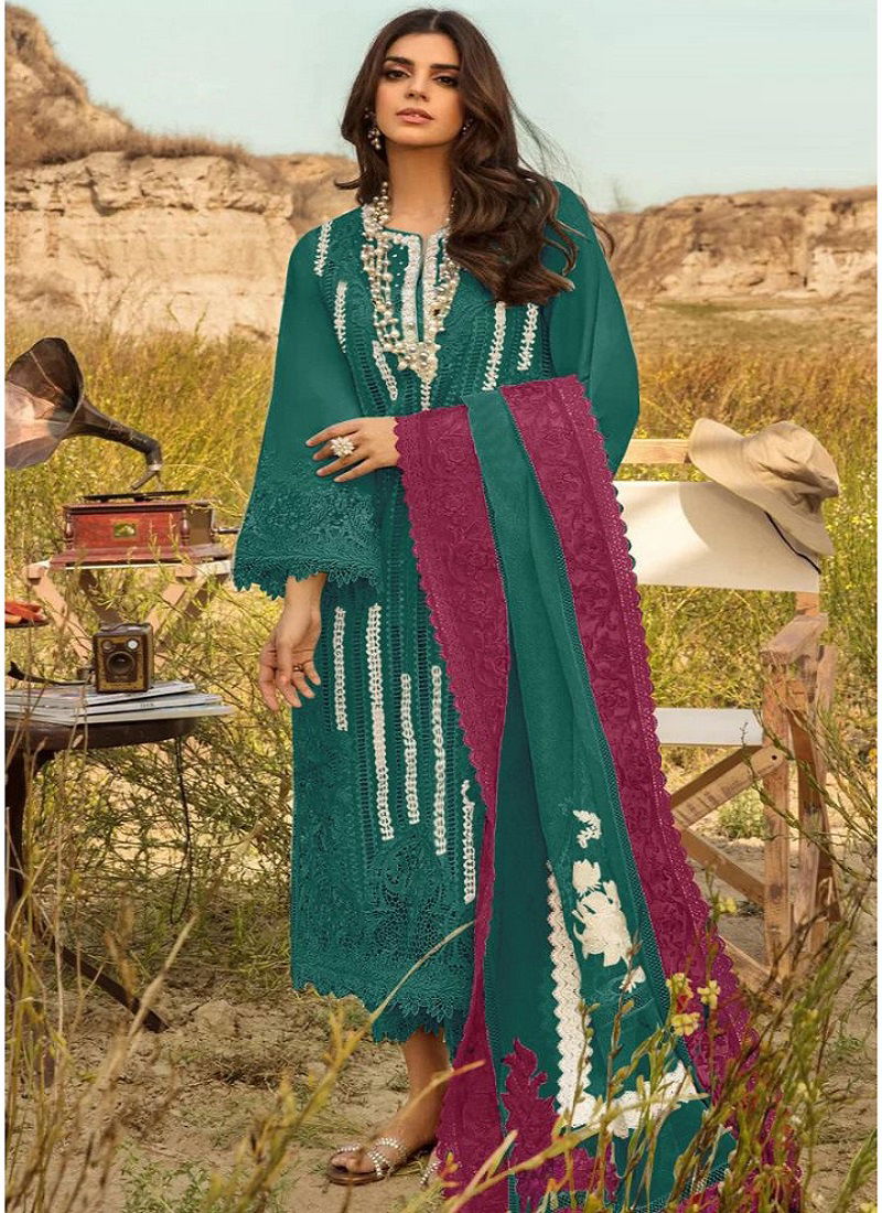 Ziaaz Designs 320 Colours Designer Pakistani Suit Catalog
